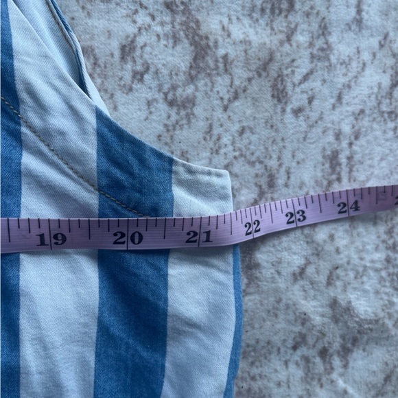 Maeve Anthropologie Chambray Printed Halter Top Size XL - Picture 10 of 12